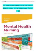 Test bank for gorman neebs mental health nursing 5th edition 2019 by gorman and anwar.pdf