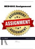 HED4802 Assignment 2 (COMPLETE ANSWERS) 2024 Curriculum Studies