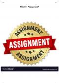 RSK4801 Assignment 4 all answered by expert unisa 2024