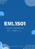 EML1501 Assignment 5  Semester 2 2024