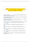   ESB V2 Certification Questions And Answers Latest Top Score.