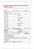 GCU-SPD-510 Mock IEP Exam Sheet 2024 with complete solution