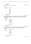  ASM 275 Unit One Test|Complete Guide A+