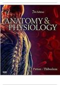 Test Bank For Anatomy Patton Thibodeau Physiology 7th Edition