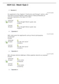 HUM 112 - Week 4 Quiz 3