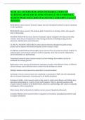 NCM 111: OVERVIEW AND INTRODUCTION OF NURSING RESEARCH AND ITS ROLE IN EVIDENCE-BASED PRACTICE (DEAN GASCO) || with 100% Correct Answers.