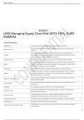 L5M2 Managing Supply Chain Risk WITH 100- SURE ANSWERS