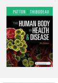 The Human Body in Health and Disease 7th Edition by Patton TEST BANK ISBN:978-0323402101, All Chapters 1 - 25 Complete Guide A+