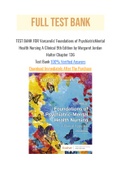 TEST BANK FOR Varcarolis' Foundations of PsychiatricMental Health Nursing A Clinical 9th Edition by Margaret Jordan Halter Chapter 136