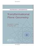 Transformational Plane Geometry 1st Edition Umble Solutions Manual