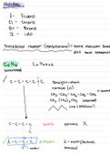 Organic chemistry notes