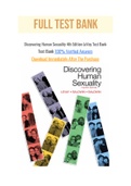 Discovering Human Sexuality 4th Edition LeVay Test Bank