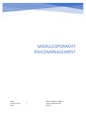 Moduleopdracht risicomanagement HVK