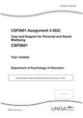 CSP2601 Assignment 4 2022