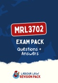 MRL3702 - EXAM PACK (2022)