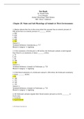 Animal Physiology, Third Edition Hill • Wyse • Anderson Chapter 28: Water and Salt Physiology of Animals in Their Environments