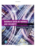 Business Data Networks and Security 11th Edition Panko Test Bank