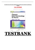 | Complete Guide |TEST BANK FOR CLAYTON’S BASIC PHARMACOLOGY FOR NURSES 18TH EDITION BY WILLIHNGANZ ALL CHAPTERS| Latest| Complete|