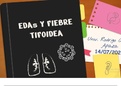 ENFERMEDADES DIARREICAS AGUDAS Y FIEBRE TIFOIDEA