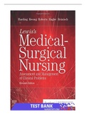 NURS 201-LEWIS'S MEDICAL SUGRICAL NURSING 11TH EDITION TEST BANK