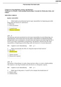 TEST BANK FOR Understanding Pharmacology, Essentials for Medication Safety, 2nd Edition,Workman & LaCharity 100% A+ GRADED( ALL CHAPTERS COVERED) (WITH  COMPLETE  SOLUTIONS)