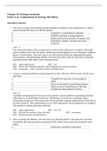  NR 226 Chapter 16: Nursing Assessment Potter et al.: Fundamentals of Nursing, 9th Edition