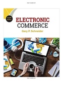 Electronic Commerce 12th Edition Gary Schneider Test Bank