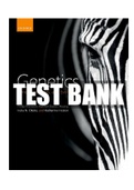 Genetics 1st Edition Meneely Test Bank