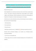 GGH3701 Assignment 1 ALL REVISION QUESTIONS AND CORRECT ANSWERS (GRADED 100%) (2024 UPDATE)