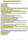 Test bank understanding anatomy & physiology a visual, auditory, interactive approach 3rd edition by thompson - ch. 1-25, 9780803676459, with rationales