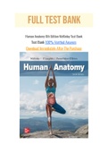 Human Anatomy 6th Edition McKinley Test Bank