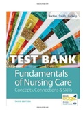 Fundamentals of Nursing Care Concepts, Connections & Skills 3rd Edition Test Bank ISBN-13 ‏ : ‎9780803669062 | Complete Test bank| ALL CHAPTERS.