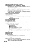 Pharm Exam 2 Study Guide 100% verified