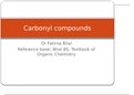 Carbonyl Compounds