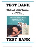 Test Bank For Maternal-Child Nursing 6th Edition by Emily Slone McKinney Chapter 1-55| Complete Guide 2022