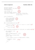 COS1511 ASSIGNMENT 4 SOLUTIONS 2022 MARKING SCHEME FLIGHT 