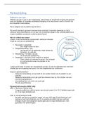 Samenvatting pijnbestrijding