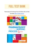 Pharmacology And The Nursing Process 9th Edition Lilley Test Bank