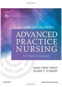 Hamric and Hanson’s Advanced Practice Nursing An Integrative Approach 6th Edition Tracy O’Grady Test Bank