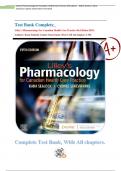 Test Bank Complete_ Lilley’s Pharmacology For Canadian Health Care Practice 5th Edition-2024, Authors: Kara Sealock| Cydnee Seneviratne (Part 1-10| All chapters 1-58