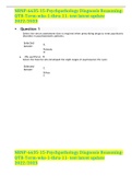 NRNP-6635-15-Psychpathology Diagnosis Reasoning-QTR-Term-wks-1-thru-11- test latest update 2022/2023