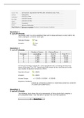 FIN 4305 (Investments) – Test HW 2 with Answers – June 2022 (100 out of 100 Points)