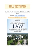 Constitutional Law for Criminal Justice 15th Edition Kanovitz Test Bank 2