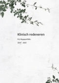 PL2 Stageportfolio- Klinisch redeneren (cijfer 8,6)