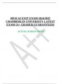 RN HESI EXIT EXAM 2024/2025 VERSION  1(V1)