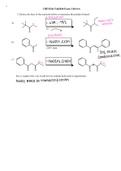 CHEM241 Practice Exam 3 with answers 