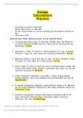 NURSING NUR 2349 Dosage Calculations Practice Question and Answers Key