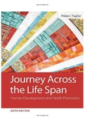 Journey Across the Life Span 6th Edition Polan Test Bank