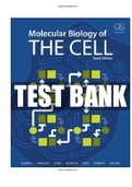 Molecular Biology of the Cell 6th Edition Alberts Test Bank |Complete Guide A+|Instant download .