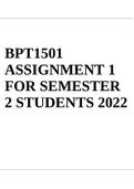 BPT1501 ASSIGNMENT 1 FOR SEMESTER 2 STUDENTS 2022